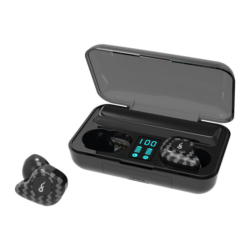 M20 TWS bluetooth 5.0 Power LED Display HIFI Stereo Waterproof Sports Earphone Power Bank