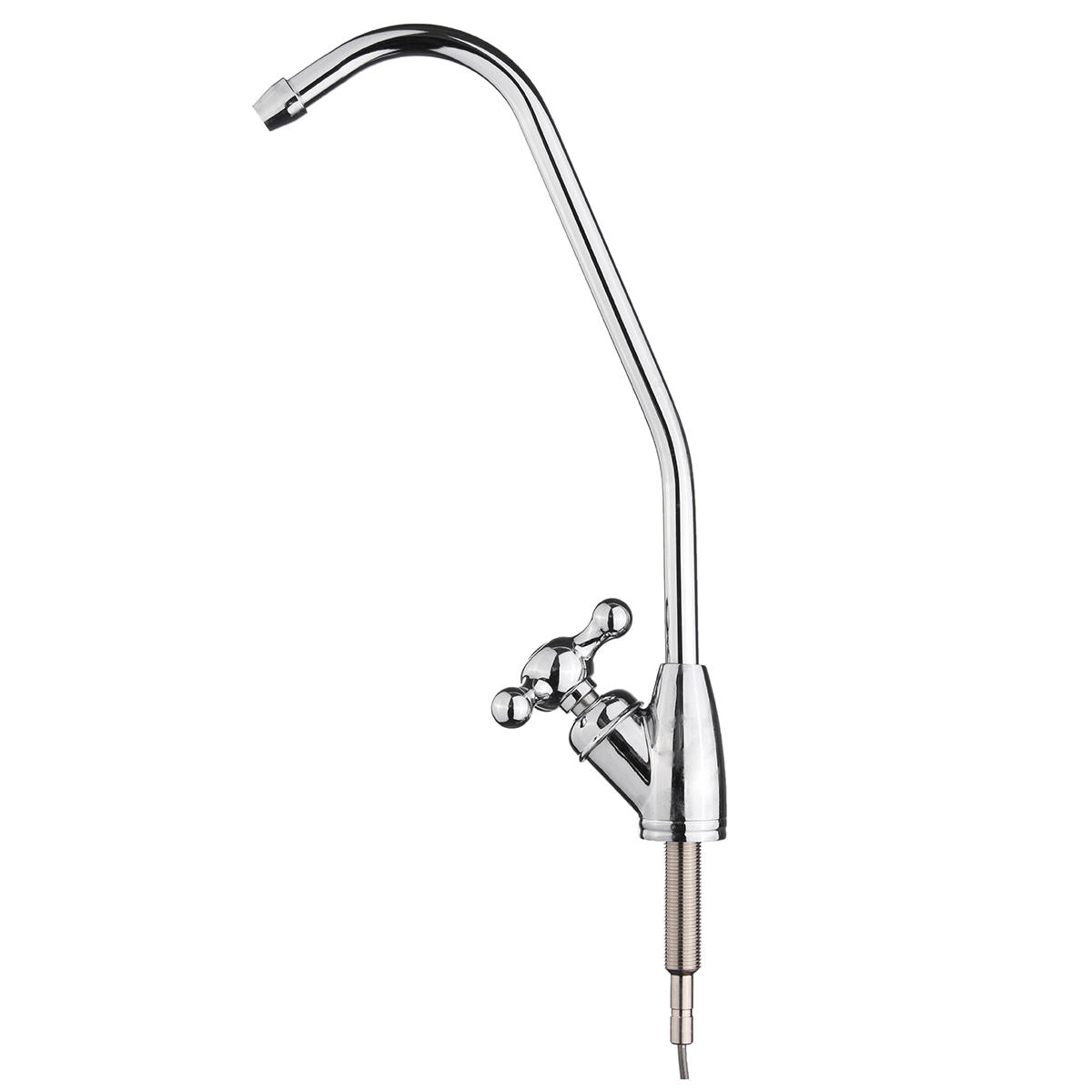 Chrome Kitchen Water Filter Faucet Drinking Sink Rotatable Tap Ro
