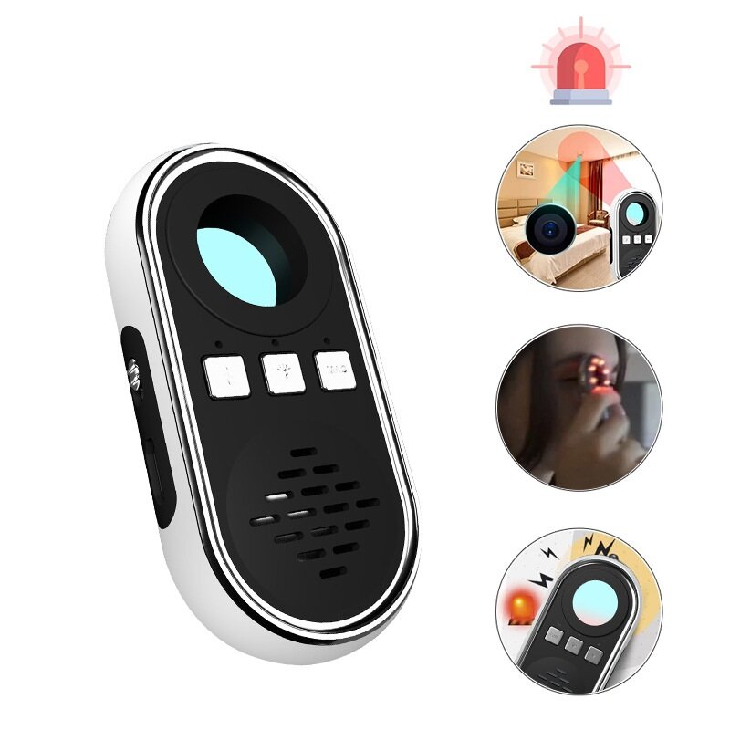 

S200 Multi-Function Mini Wireless Camera Device Finder Detector Anti-Candid Privacy Security Protect Alarm