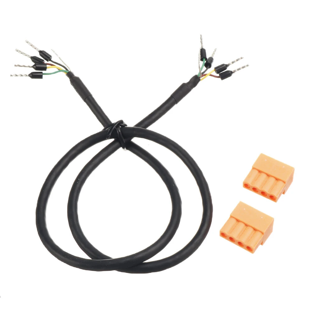 M5Stack 24AWG 4 Core Twisted Pair Shielded Cable RS485 RS232 CAN Data Communication Line 0.5M