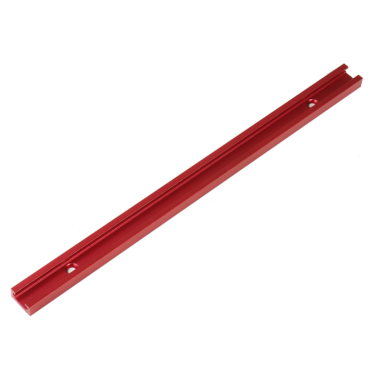 

Red Aluminum Alloy 300-1220mm T-track T-slot Miter Track Jig T Screw Fixture Slot 19x9.5mm For Table Saw Router Table Wo