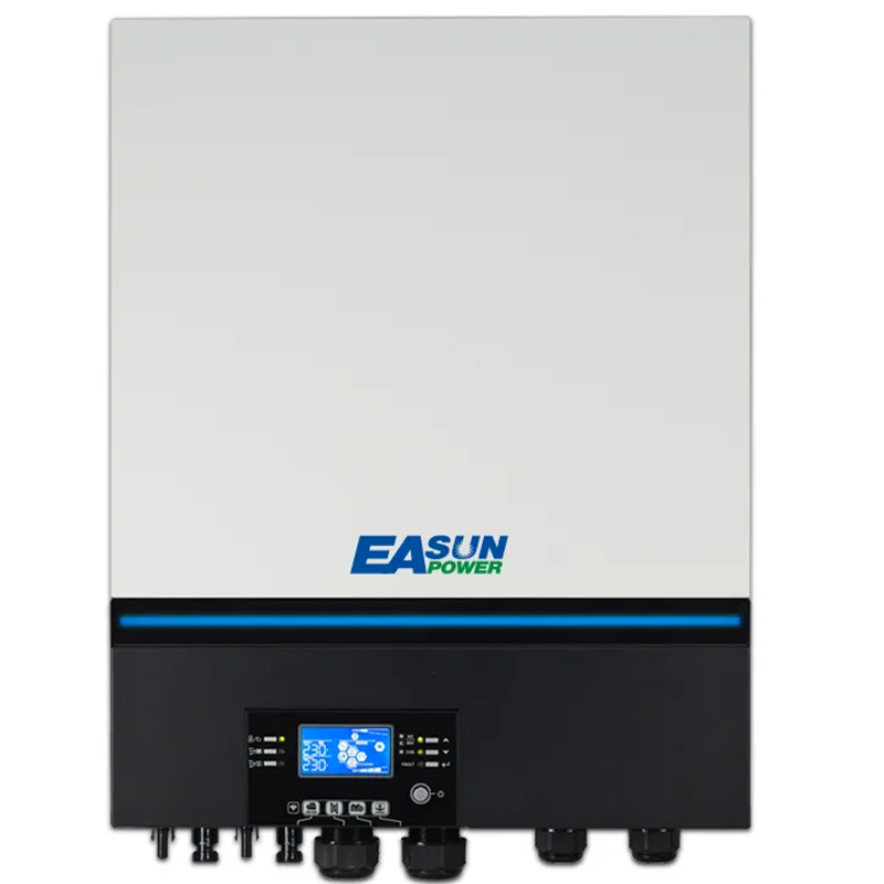 [EU Direct] EASUN POWER 8000W Solar Inwerter 500V PV 48V 230VAC Tablica PV 2 x 80A Kontroler Ładowania Solarnego MPPT Z wbudowanym WiFi BMS Wsparcie dla ISolar SMW
