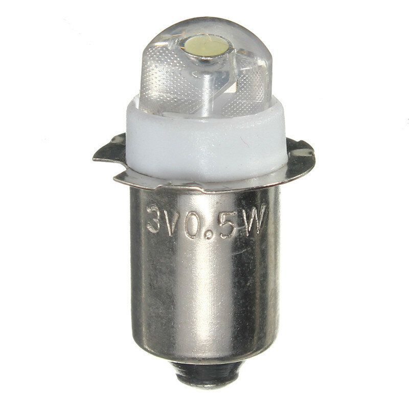 P13.5S 0.5W 100LM LED Zaklamp Vervangende Lamp Zaklamp Werklamp Lamp DC 3V 4.5V 6V