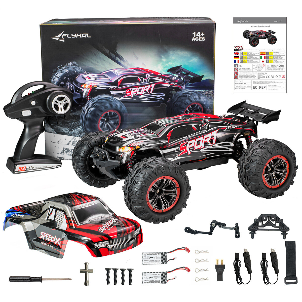 best price,flyhal,1/10,rc,car,with,batteries,eu,discount