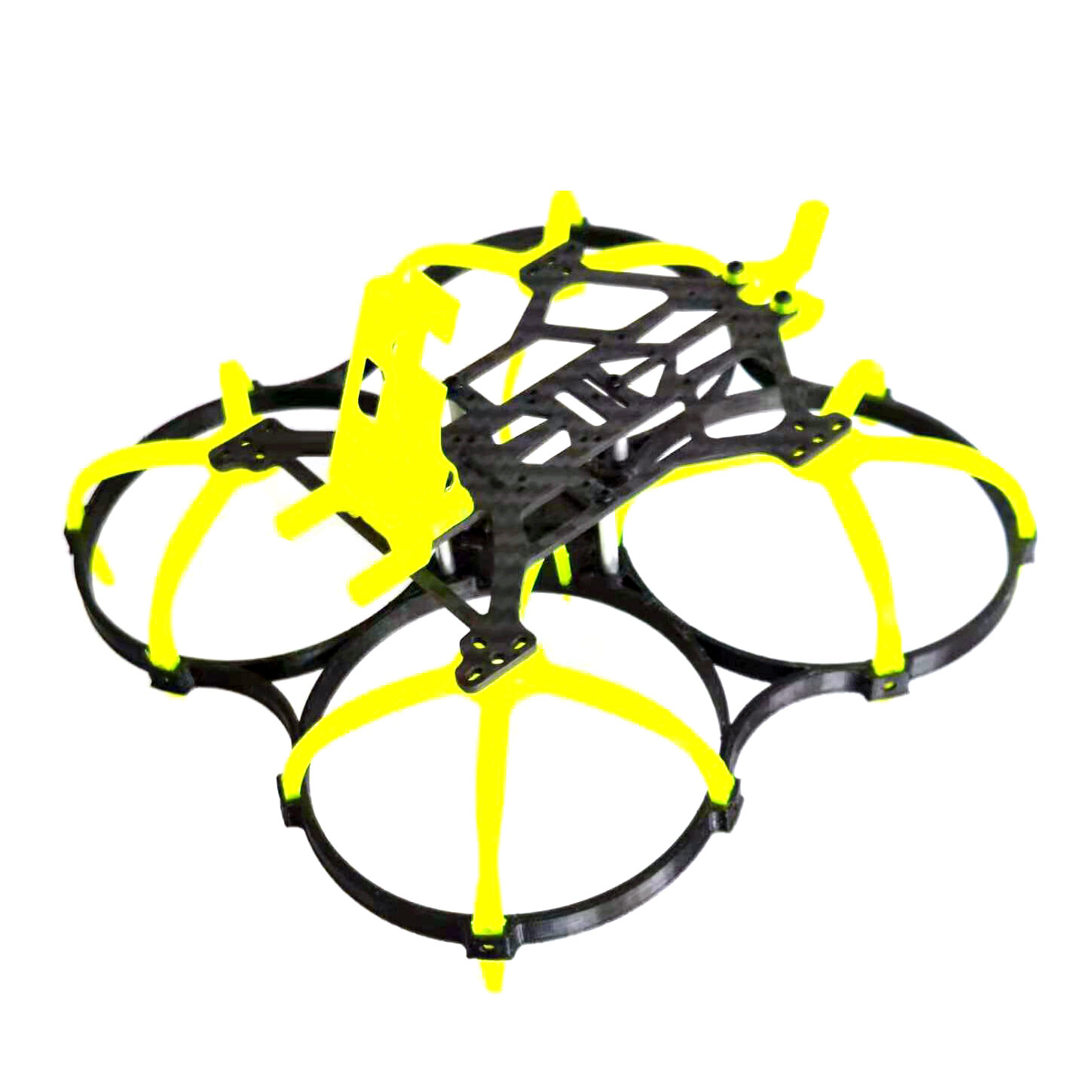 Velociraptor 110x 3 Inch 110mm Wheelbase 2mm Arm TPU Carbon Fiber Frame Kit Whoop for RC Drone FPV Racing