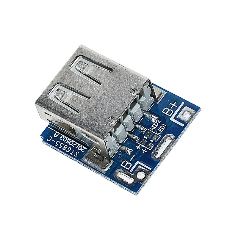 5 Stks Micro USB 5V Lithium Batterij Oplader Boost Bescherming Boord Li-Po Li-Ion 18650 Power Bank O