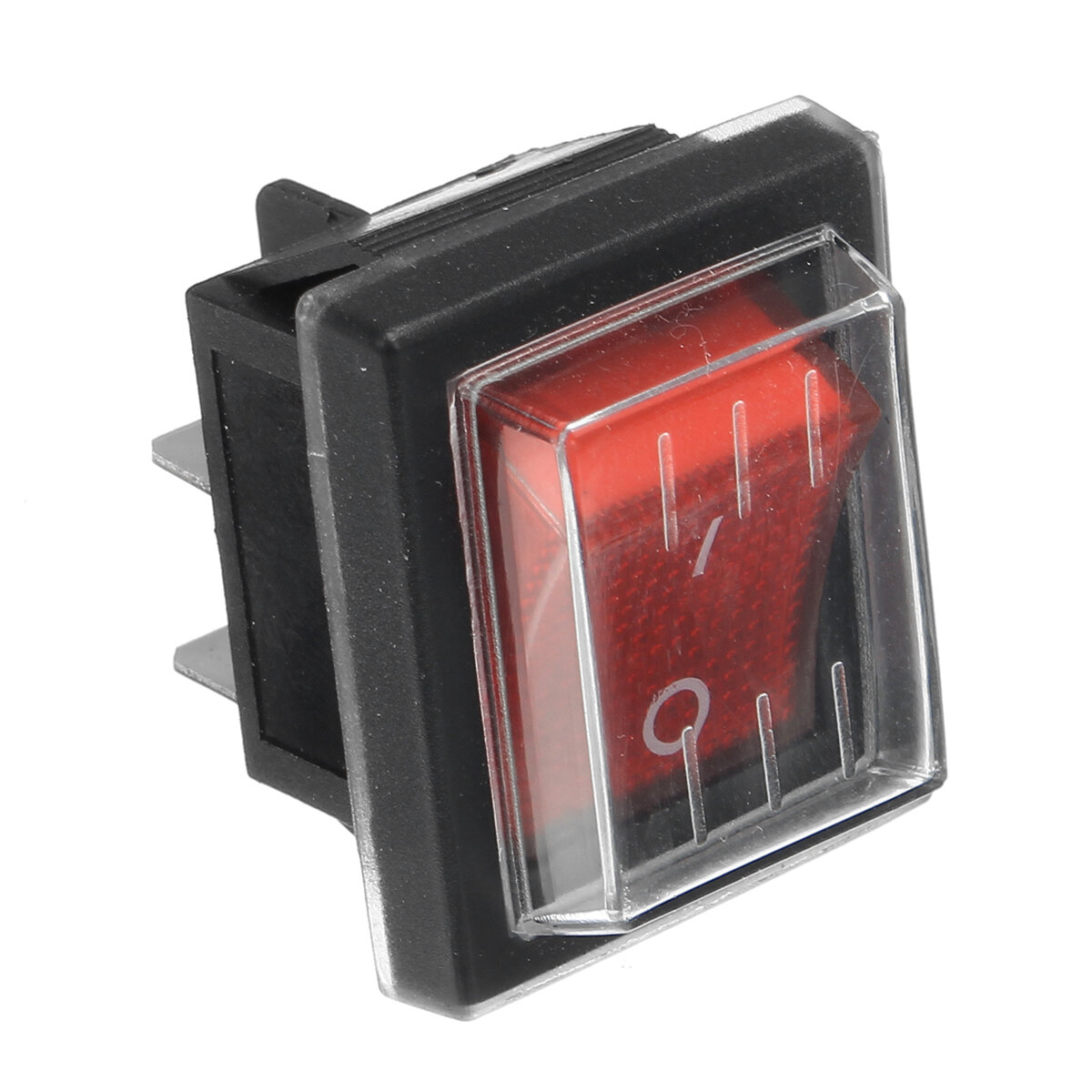220V16A 20A 125V ON/OFF Red Switch Spare Waterproof Switch For Industrial Vacuum Suction Machines