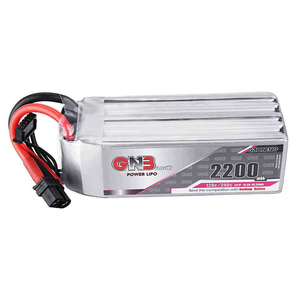 GAONENG GNB 18.5 V 2200 mAh 120C 5 S XT60U-F Plug Lipo Batterij voor RC Model