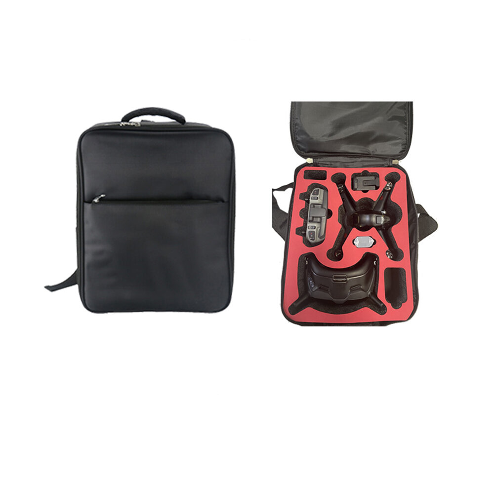 DJI FPV Combo Backpack Bag 39x31x17cm 300D Waterproof Snowflake Large Capacity Vertical Square Shoul