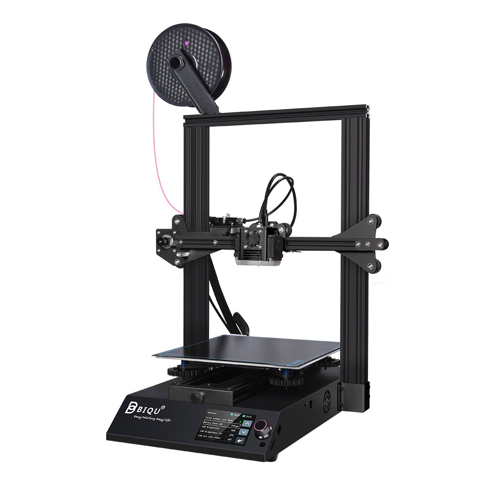BIQU® B1 Dual Operation System New Upgraded 3D Printer 235*235*270mm Print Size with SKR V1.4 Mainboard/BTT TFT35 V3.0 Screen/Filament Sensor/Night Vision RGB Light