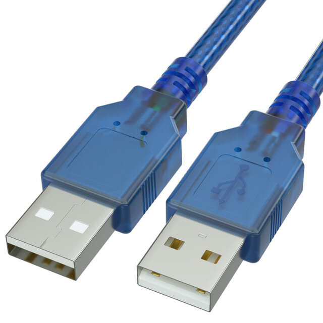 GCX USB-kabel Mannelijk naar mannelijk Verlengkabel Datakabel Kerndraad USB2.0 Kabel 1 m 1,5 m 3 m v