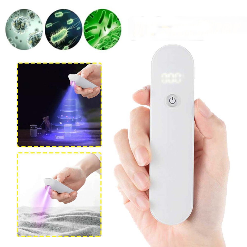 

Household Portable Ultraviolet Light Phone Sterilizer USB Charging Toothbrush Mask Sterilizer Handheld Multifunction Ger