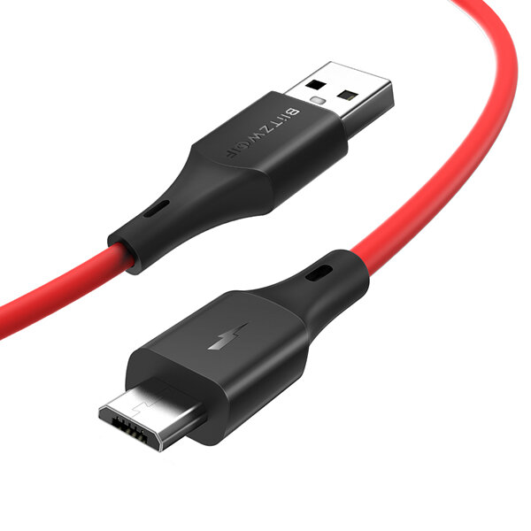 BlitzWolf® BW-MC14 Micro USB Charging Data Cable 5.9ft/1.8m For Samsung S7 S6 Xiaomi Redmi Note 5