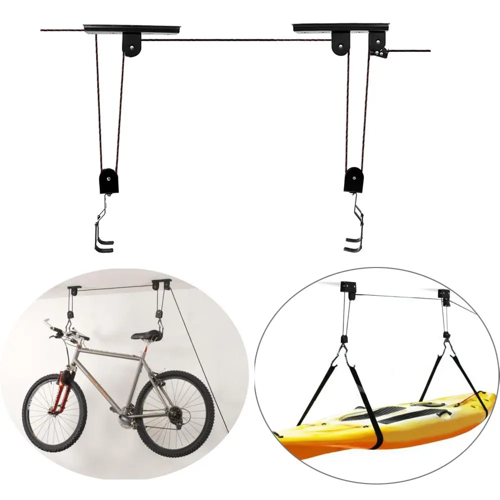 Bikight Bike Bicycle Lift Ceiling Mounted Hoist Storage Garage
