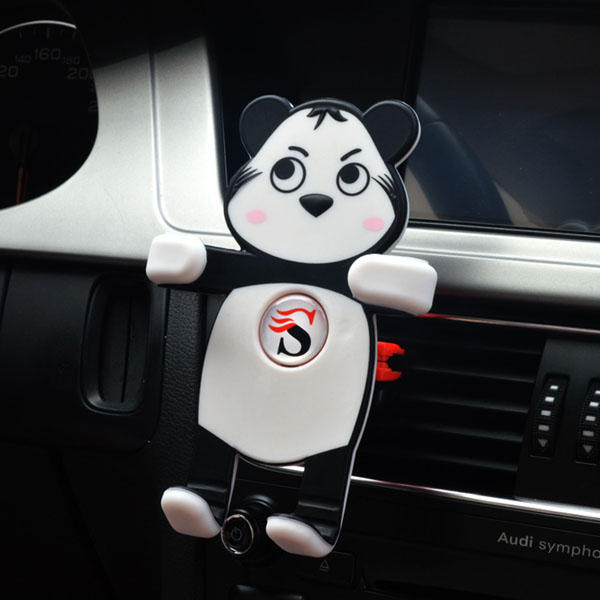 Image of Universal Auto Air Vent Halter Panda-frmigen SiliconE Mount fr Iphone Samsung Xiaomi Huawei