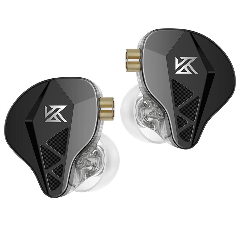 KZ EDXS Oortelefoon 3,5 mm Jack Bedrade Oortelefoon HiFi Geluid Zware Bass In Ear Monitor Koptelefoon Muziek Sport Hoofd