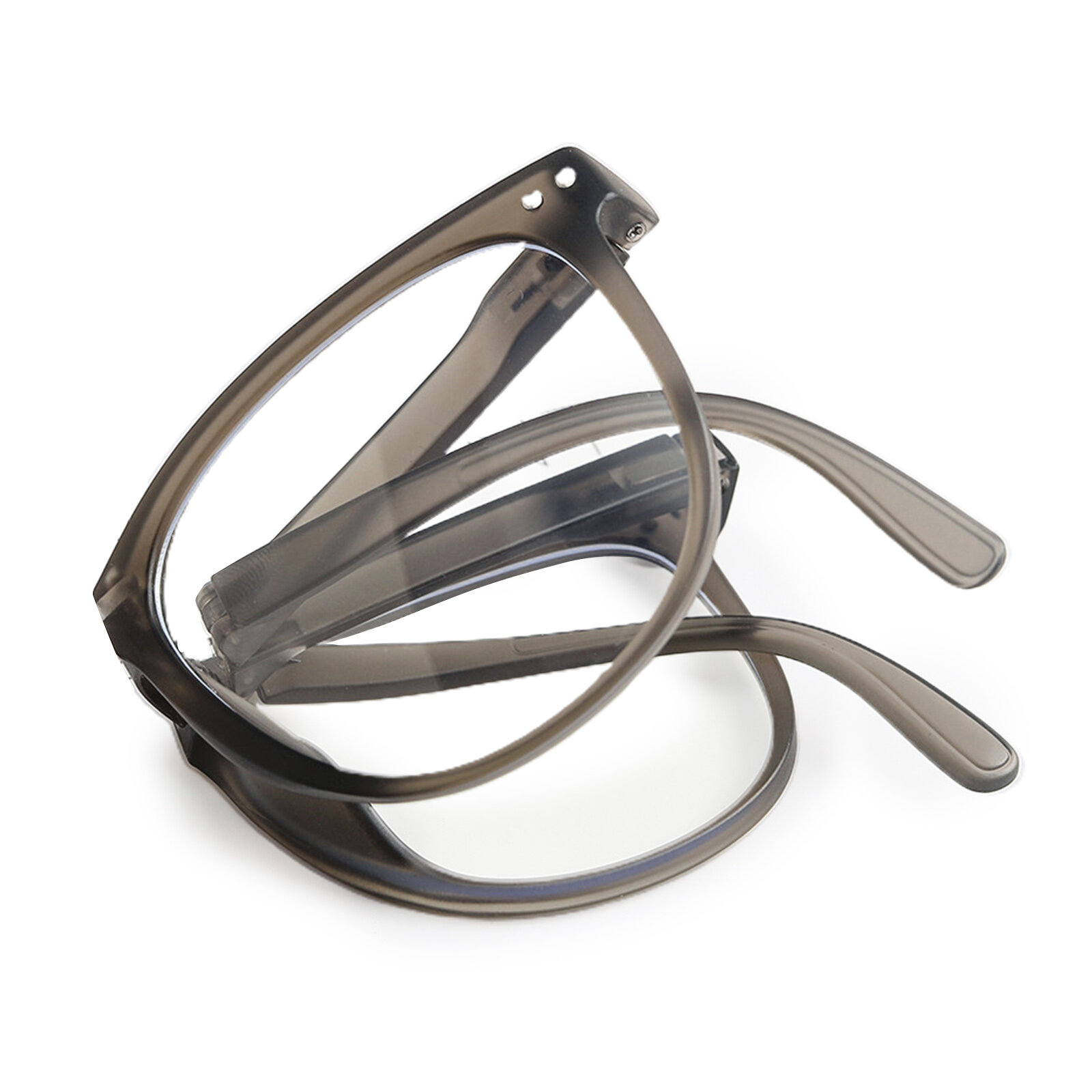 Unisex Casual All-match Foldable Anti-Radiation Anti-Blue Light Oval-shaped Glasses Frame