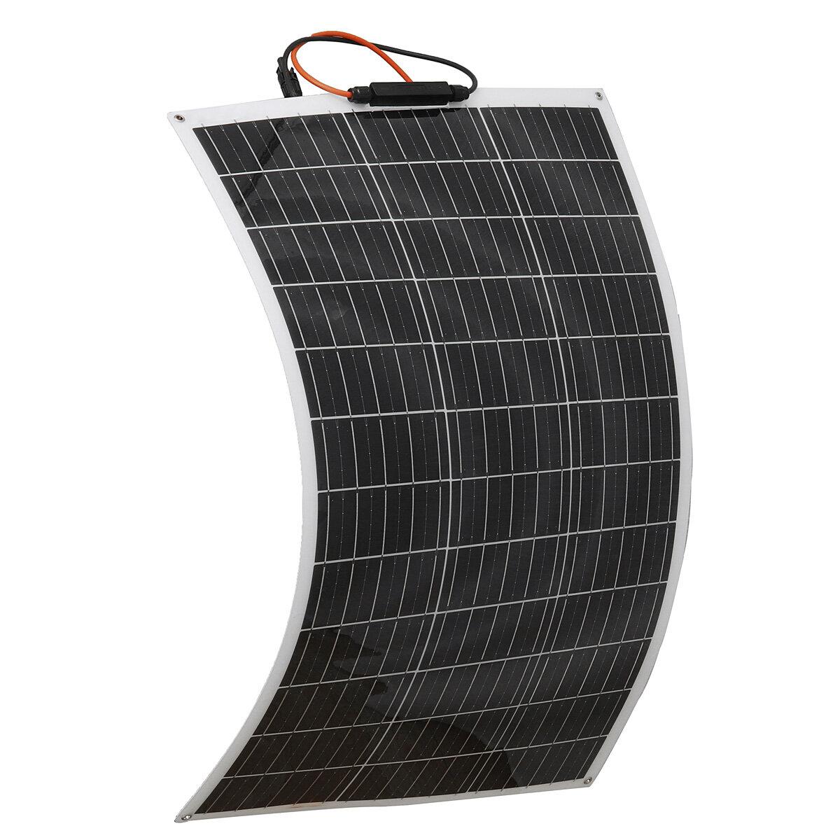 Kit de módulo de célula de painel solar flexível de 70 W à prova dágua para caravana de acampamento RV 150 W máx.