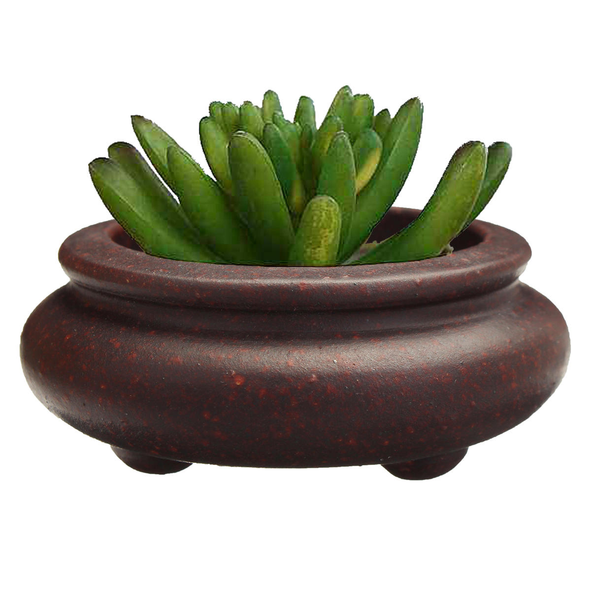 garden chinese style zisha flower pot mini round pot indoor bonsai  succulent plants pot