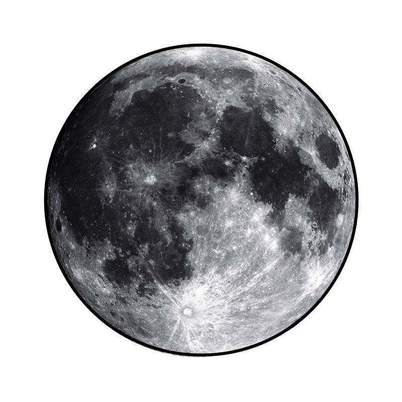 Dywan księżyc 80cm za $23.99 / ~89zł