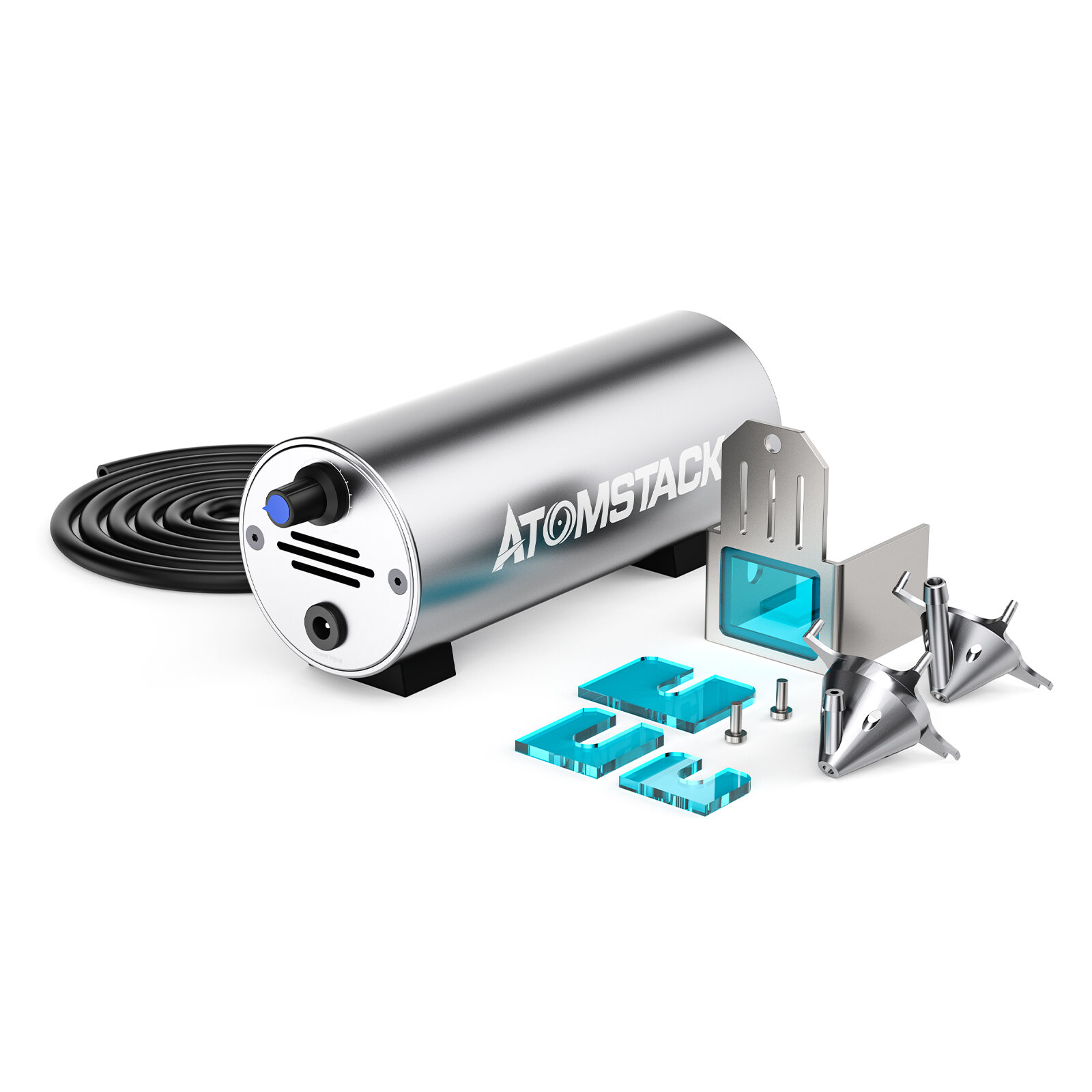 Atomstack Air Assist System for Laser Engraving Machine Laser Cutting Engraving Air-assisted Accesso