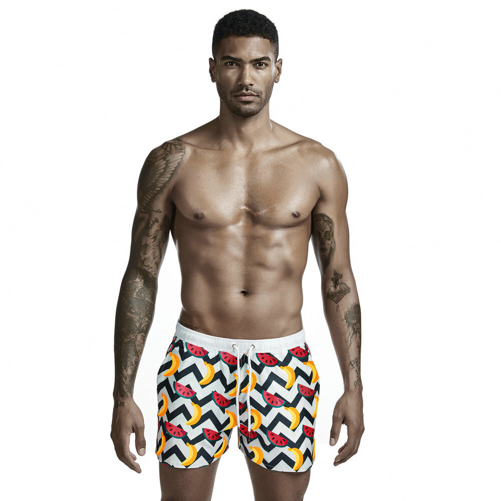Tailles SEOBEAN pour hommes: shorts de plage amples à séchage rapide pour les vacances d'été, shorts de sport en coton pour le fitness et les vêtements de sport.