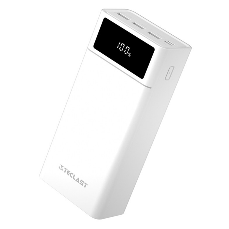 Teclast A40 Pro 20W PD 22.5W SCP QC3.0 40000mAh Power Bank LED Digital Display Dual Input & Four Out