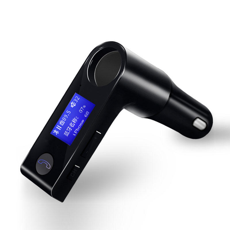 G7S 12-24V Bluetooth Auto FM-zender Draadloze radio-adapter USB-lader MP3-speler
