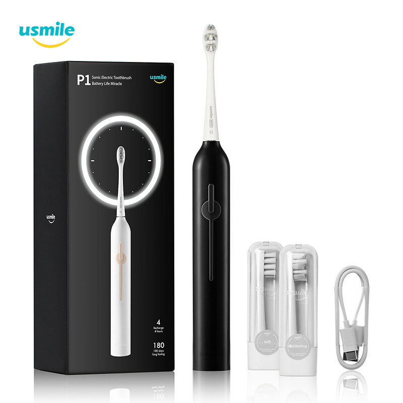 Usmile P1 Sonic Elektrische Tandenborstel Ultrasone Automatische Smart Tandenborstel USB Snelle Opla