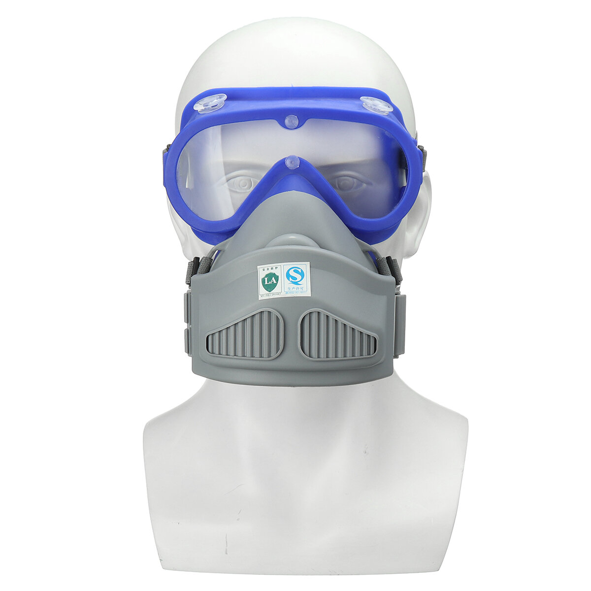 Volgelaatsmasker Gasmasker Stofbril Anti-stofkap Veiligheid Chemisch filter