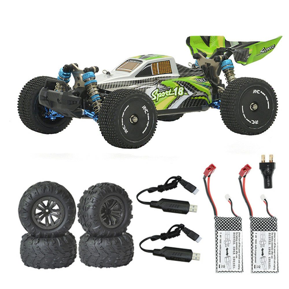 

XLF F18 RTR Several Battery/Tires 1/14 2.4G 4WD 60km/h Brushless RC Car Full Proportional Upgraded Metal Vehicles Models