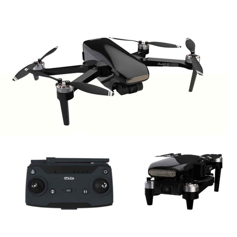 C-Fly Faith 2 5G WIFI 3KM FPV with 3-Axis Brushless Mechanical Gimbal 4K 30fps Camera 35mins Flight Time Ultrasonic GPS