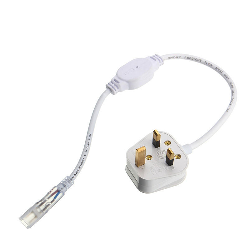 LED Strip Accessory Speciale UK Plug Voor 3528 3014 Strip Light AC 220V