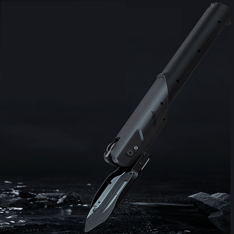 NEXTOOL Liga de alumínio Tubo dobrável Canivete de acampamento Canivete embutido serra giratória Nylon de mão Corda para acampamento de jardim ao ar livre