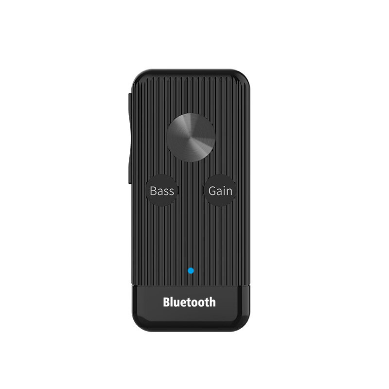 Bakeey bluetooth 5.0 Receiver 3.5mm AUX Wireless Adapter Bass Audio Noise Cancel With Mic For Headph
