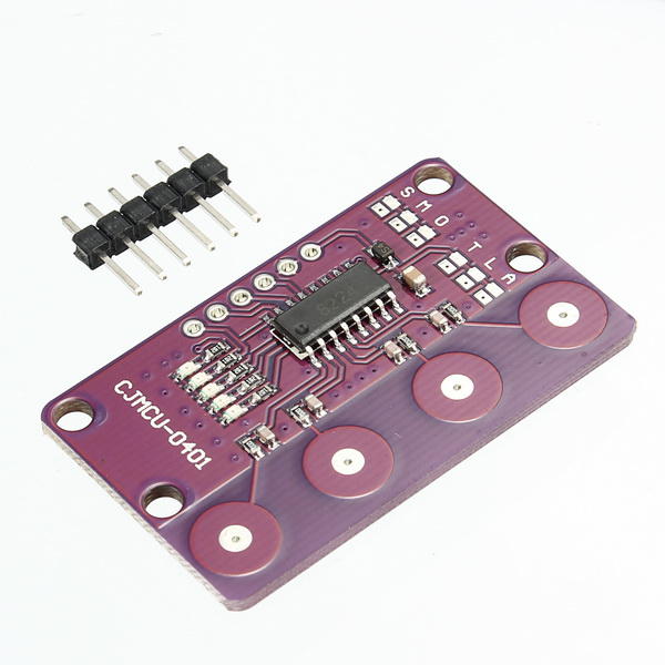 

5Pcs CJMCU-0401 4-битная кнопка емкостный сенсорный Proximity Датчик с функцией самоблокировки для