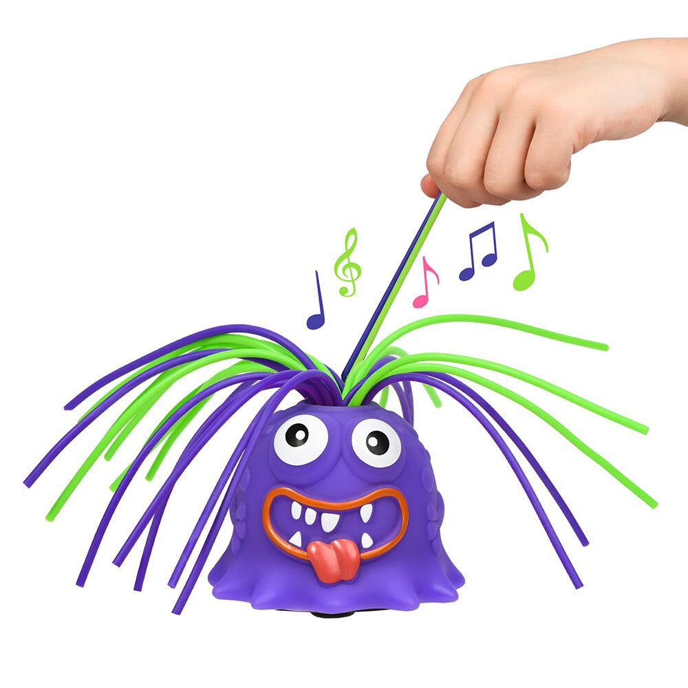 Imagen de Juguetes antiestrés Fatidge Screaming Monster para niños, dispositivo divertido para juegos, morado.