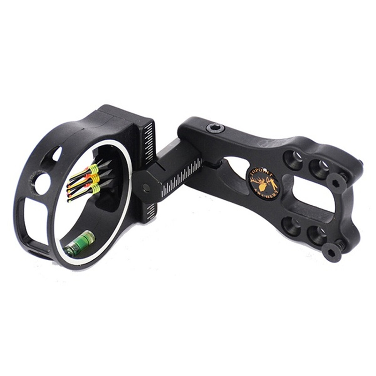 

Archery 5 Pin Bow Sight Arrow Rest Stabilizer Aluminum Fix Series Sight Hunting Shooting