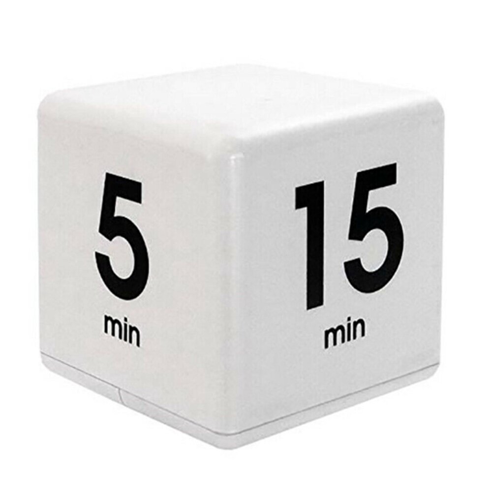 

1PCS Cube Kitchen Timer Cube Timer 5/20/30/60 Minutes for Time Management Kitchen Timer Kids Timer Workout Timer