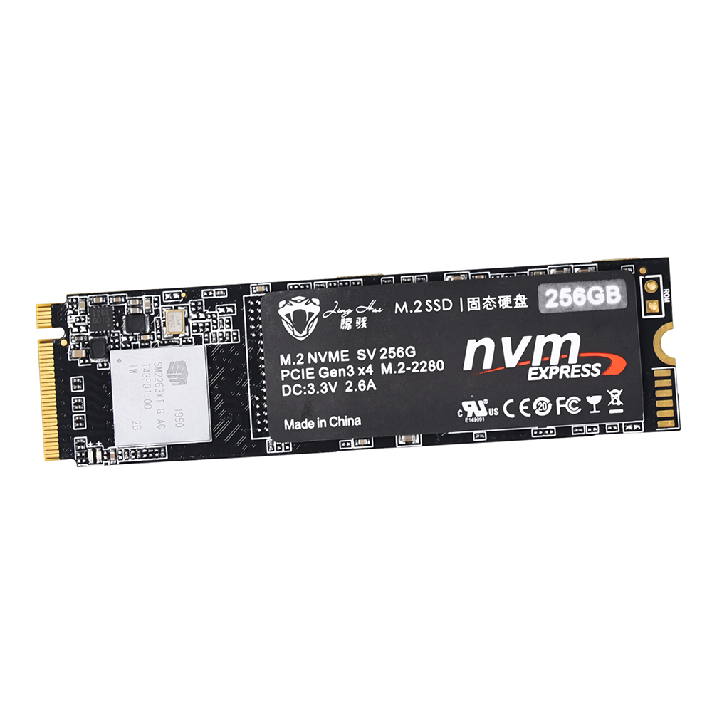 

M.2 NVME Pcle Gen3×4 Hard Drive 2280 NVME 1.3 SSD 3D NAND 128G 256G 512G 1T Solid State Drive