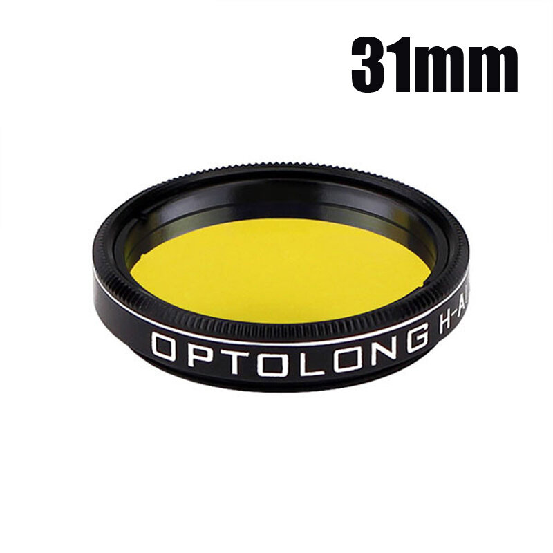 OPTOLONG 31mm Filter H-Alpha 7nm Narrowband Astronomical Photographic Filters for Monocular Telescope
