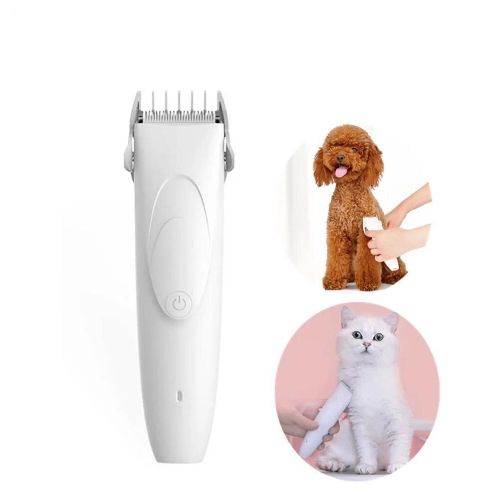 Pawbby 5W Hair Trimmers Professional USB Rechargable Dog Cat Puppy Grooming Electrical Pets Hair Clippers Pets Shaver Fr