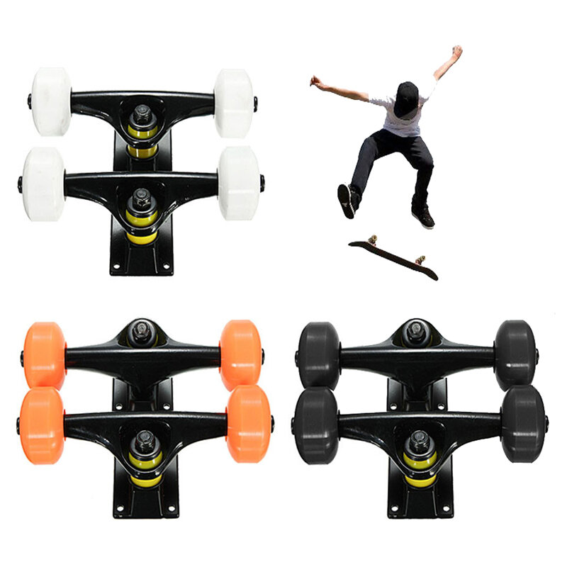 

Longboard Skateboard Trucks Combo Set + 52mm Wheels + ABEC 7 Bearings +Bolts / Nut