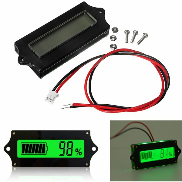 GY-6H 12-48V Universal Battery Power Display Capacity Indicator Tester Voltmeter 