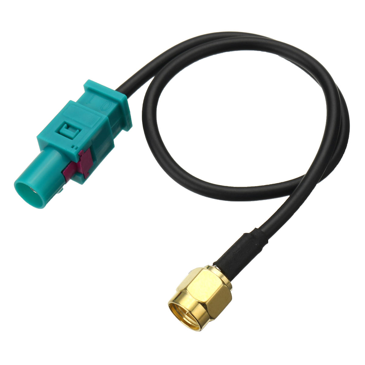 Antenne Adapter Plug Kabel Fakra Z (M) naar SMA (M) Connector voor GSM GPS DAB 25cm