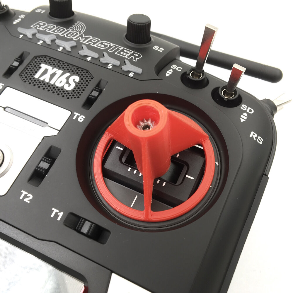 URUAV Meerkleurig 3D-printen PLA Rocker-beschermer voor FrSky X9D Radiomaster TX16S-zender
