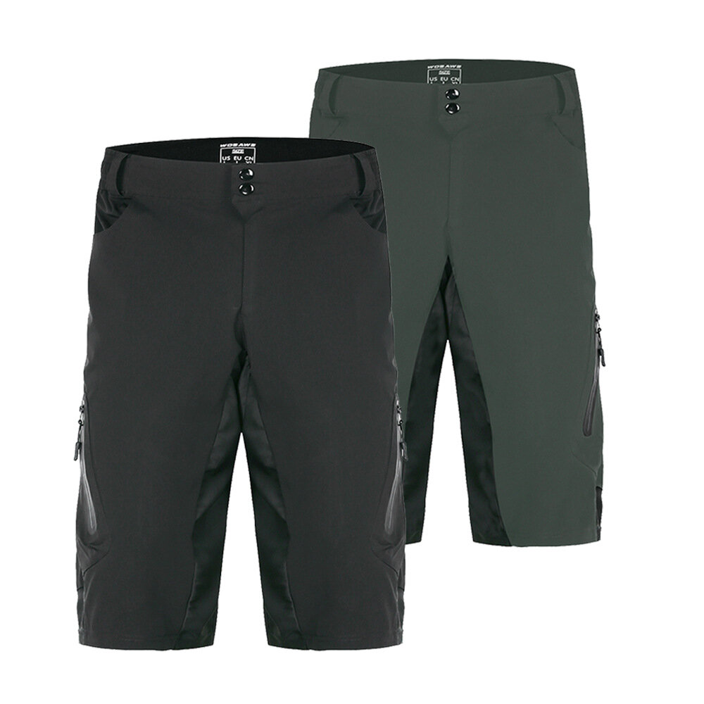 WOSAWE Men's Cycling Shorts Loose Fit Bike Shorts  Bicycle Short Pants MTB Mountain Water Resistant Shorts