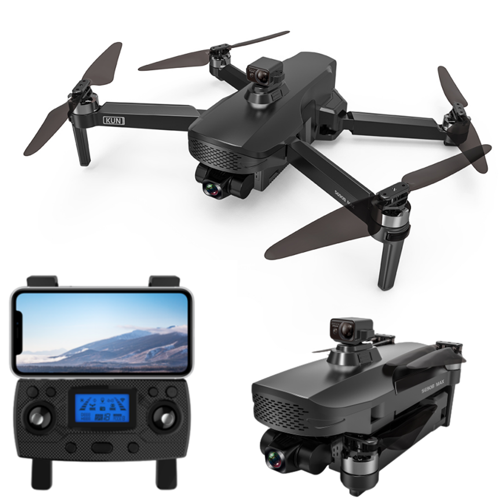 

ZLL SG908 MAX 5G WIFI 3KM FPV GPS with 4K HD ESC Camera 3-Axis Mechanical Gimbal 360° Obstacle Avoidance Brushless RC Dr