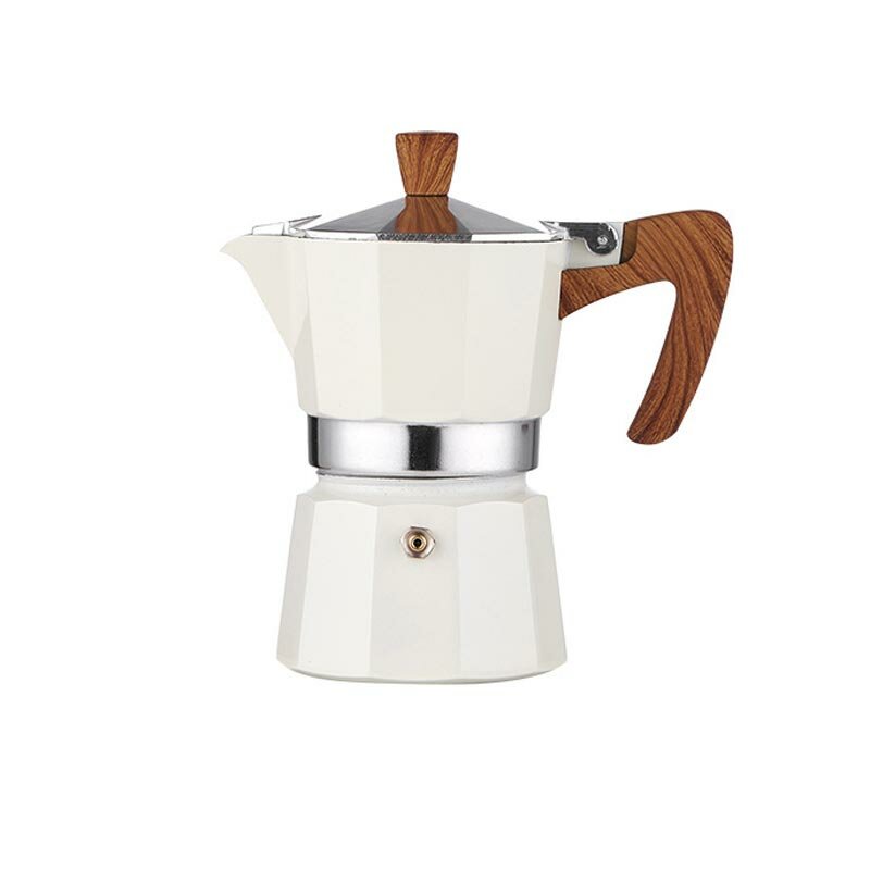 

Coffee Pots Moka Pot Italian Coffee Machine Espresso Aluminum Geyser Coffee Maker Kettle Latte Stove Classic Coffeeware