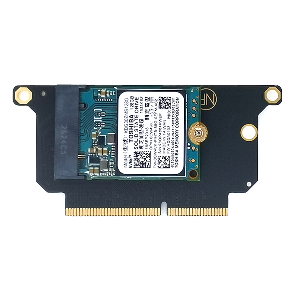 M.2 PCIe NVME SSD-adapterkaart uitbreidingskaart voor 2016 2017 Apple MacBook A1708